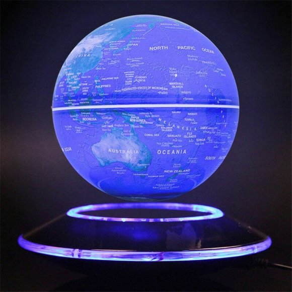 6" Magnetic Floating Globe Desk Decoration - Picture 3 of 3